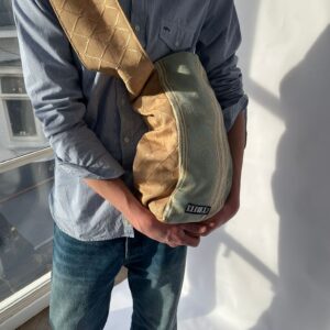 Big Crossbody Bag 001 Yellow – Teal